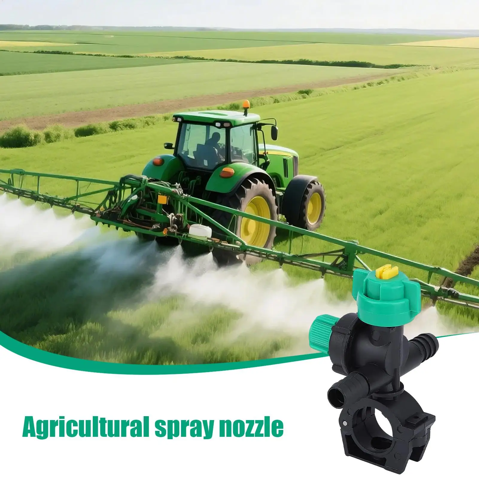 Misting Nozzles 4pcs Fan Spray Outdoor Cooling Garden Watering Tool for Greenhouse Plants Lawn Flower Pots Irrigation Sprinkler