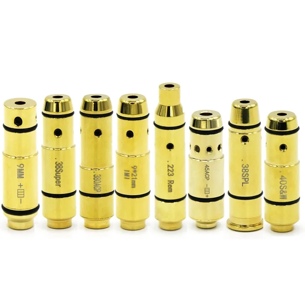 38SPL.223Rem 40S & W 45ACP 9MM Laser Light Training  Simulated Shooting Sight