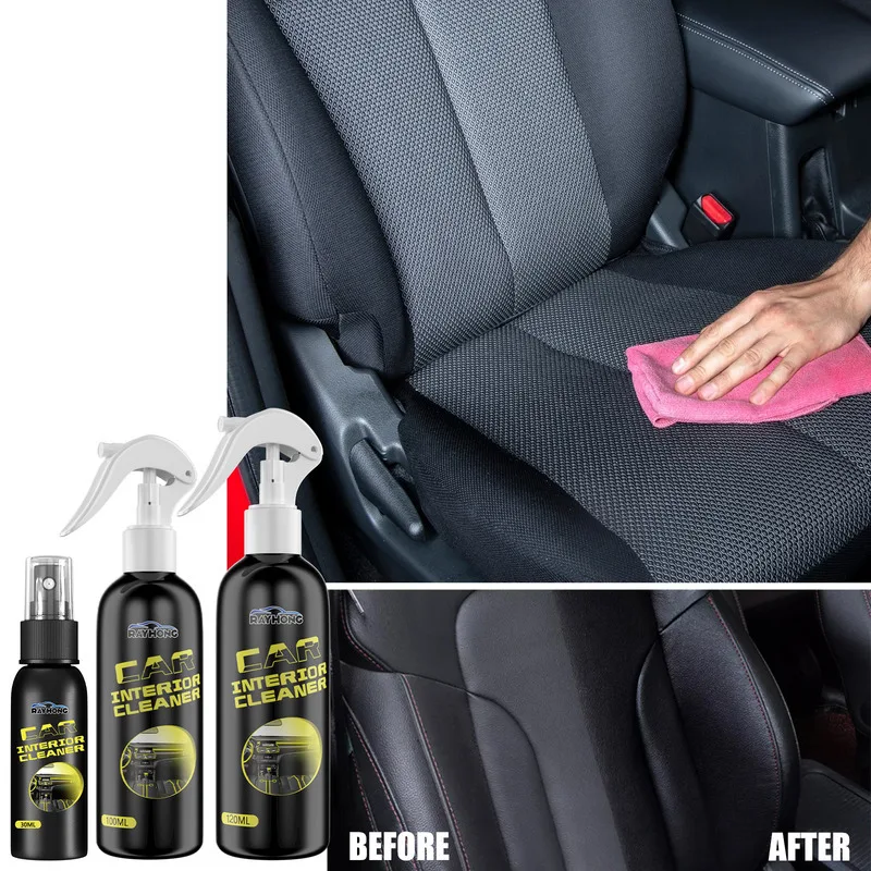 

Interior Renovation Car Cleaner Leather Plastic Dashboard Stain Remover Maintenance Agent Renovation Formula