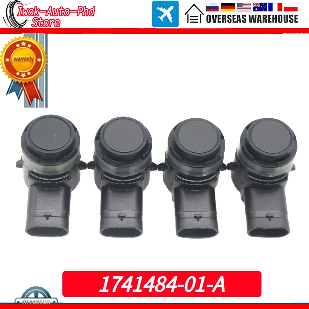 1741484-01-A 1741484 For Tesla Model 3 Y 2021-2024 1741485-13-A Ultrasonic Backup Bumper Assist Radar PDC Parking Sensor