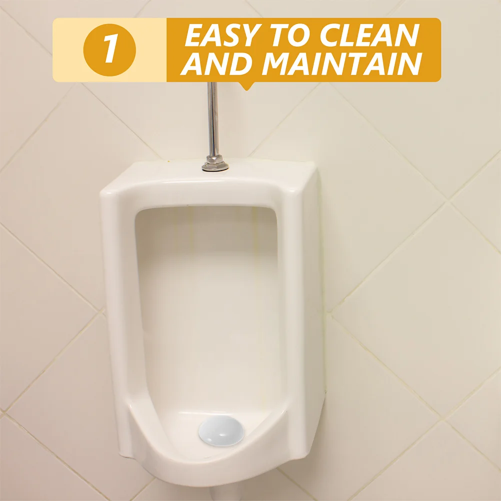 

13cm Ceramic Urinal Cover No Hole Male Urinal Splash Guard Plug Easy Clean Bathroom Accessory Wall Hung for Home Commercial Use