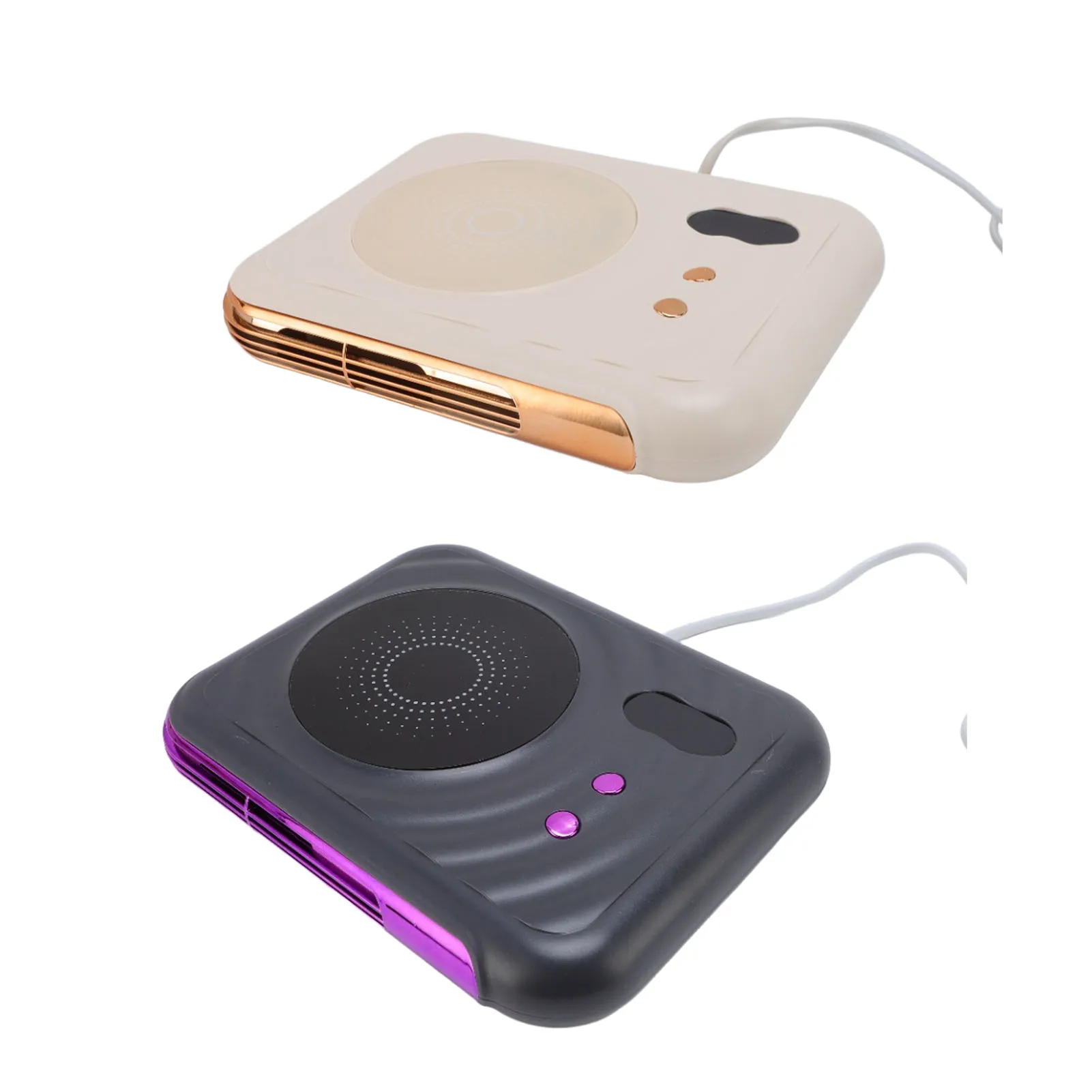 

Подогреватель для чашек 2-в-1: термостатический коврик-подогреватель с тепловентилятором, электрический нагреватель для кофе, чая и напитков на рабочий стол