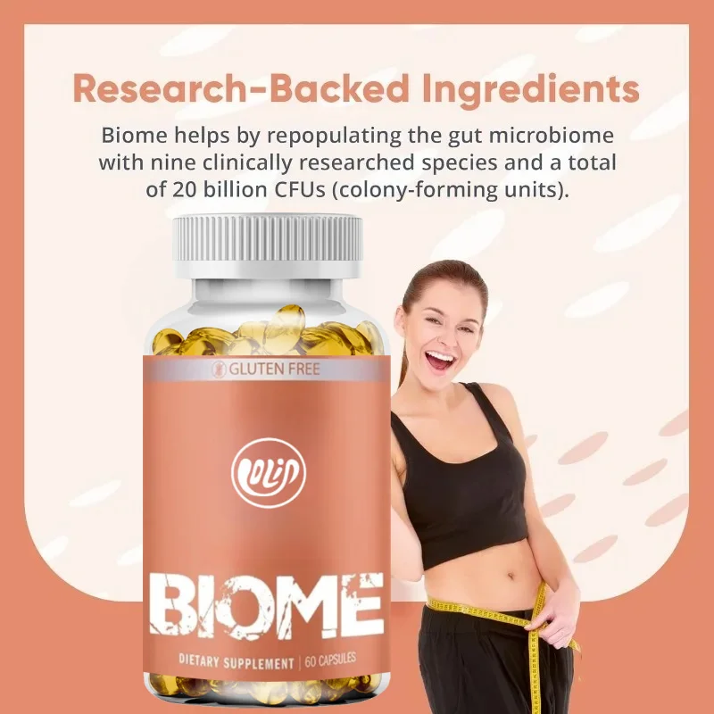 9 Strains of Probiotic Formula, Supporting A Balanced Gut Microbiota, Containing Greenselect Phytase-60 Capsules
