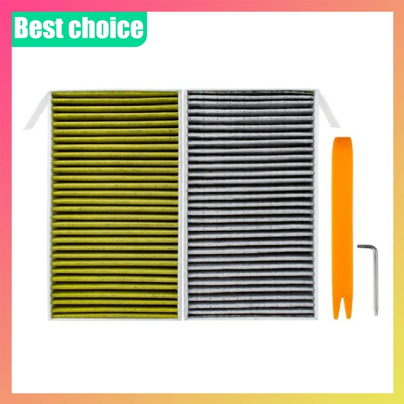 Best Sales Air Filter for Tesla Model 3 Y 3rd Air Conditioner Cabin Filter with Activated Carbon Replacement Model3 Accessories