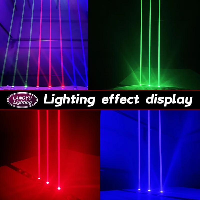 Stage Monochrome Laser Cannon Embedded laser rain light Thick Light Column Laser Line  DMX contro for dj disco stage perform