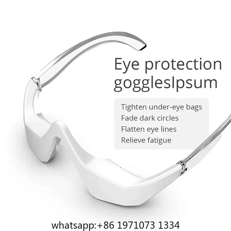 Red Light Therapy Anti-Aging Eye Massager Eyes Fatigue Relief Relaxation Relieve Dark Circles Hot Compress Eye Care Massage