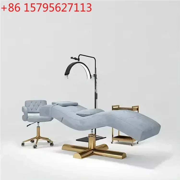 

Новая кушетка для косметологического кабинета: массажная, для наращивания ресниц, татуажа, с регулировкой высоты и положения головы