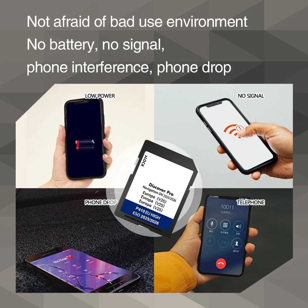 ملحقات نظام تحديد المواقع 2025-2026 خريطة أوروبا DV V25 نسخة الملاحة بطاقة SD لشركة فولكس فاجن باسات توران جولف سيارة ديسكفور برو سات نافي