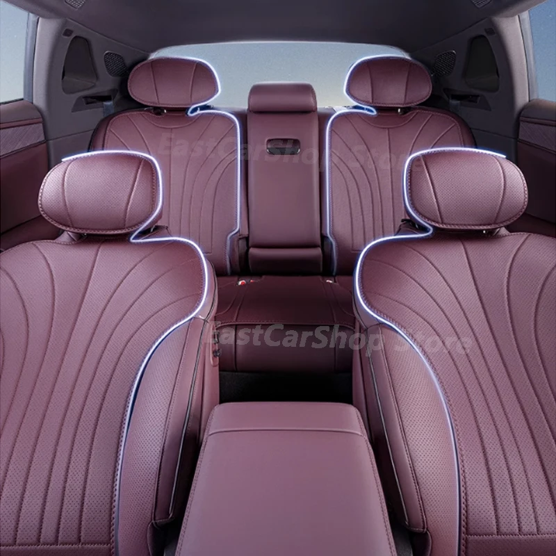 

For DENZA Z9 GT 2024 2025 Car Front Rear Seat Cushion Backrest Mat Four Seasons Anti-dirty Protection Mat Cover Accessories