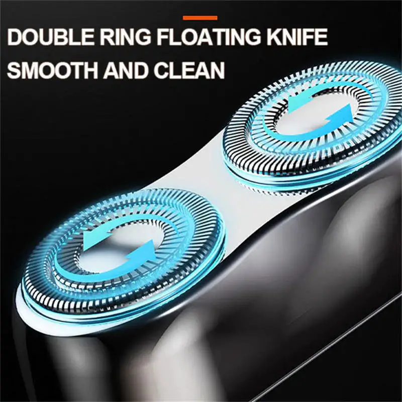 Mini portable men\'s electric shaver trend men\'s usb rechargeable travel mini portable shaver gift box boyfriend beard shaver