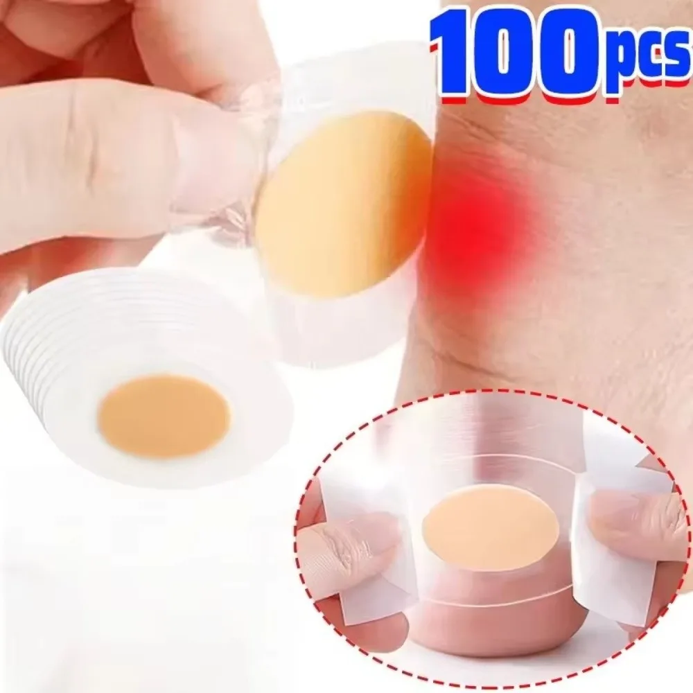 10-100pcs Adhesive Anti Abrasion Stickers Gel Heel Protection Blister Pads Foot Patches Hydrocolloid Foot Care