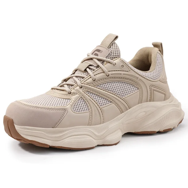 Labor Insurance Shoes Smash-proof Puncture-proof Breathable and Lightweight Air Cushion Shock Absorption and Protective Function