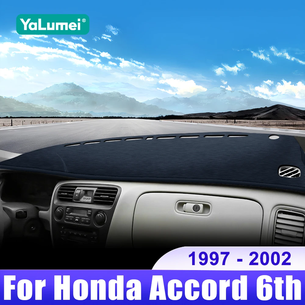 

Для Honda Accord 6 1997 1998 1999 2000 2001 2002 автомобильная приборная панель солнцезащитный козырек от солнца инструмент стол нескользящая накладка аксессуары