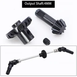 Newest MN98 MN99s Gen2 MN82S MN78 Steel Helical Bevel Axle Gear 9T/20T Drive Shaft Gear Set 4mm Output For 1/12 MN99S 2nd Parts