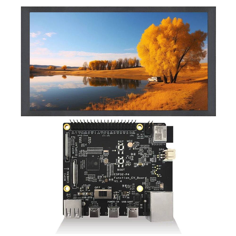 

ESP32P4 ESP32-P4-Function-EV-Board Development Board for Smart Home Internet of Things with 7 inch LCD Screen Display 1024*600