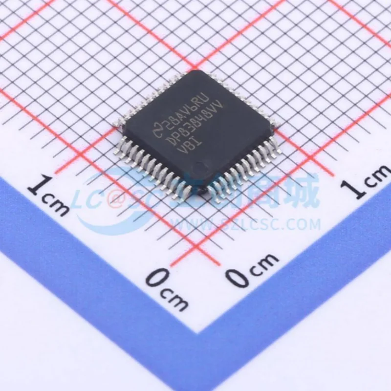 1 PCS/LOTE DP83848IVV DP83848IVVX DP83848IVV/NOPB DP83848VV QFP-48 100% New and Original IC chip integrated circuit