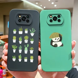For Xiaomi Poco X3 NFC GT Pro Cover Case Lovely Astronaut Protective Liquid Silicone Phone Bags For Xiaomi Poco X3pro Funda Capa