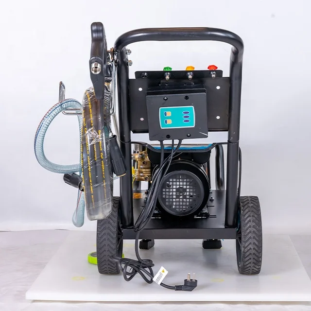 Portable Concrete Floor Surface Cleaning Machine For Sale / 200bar Car Electric Washer Pump Pipe Water Jet High Pressure Cleaner