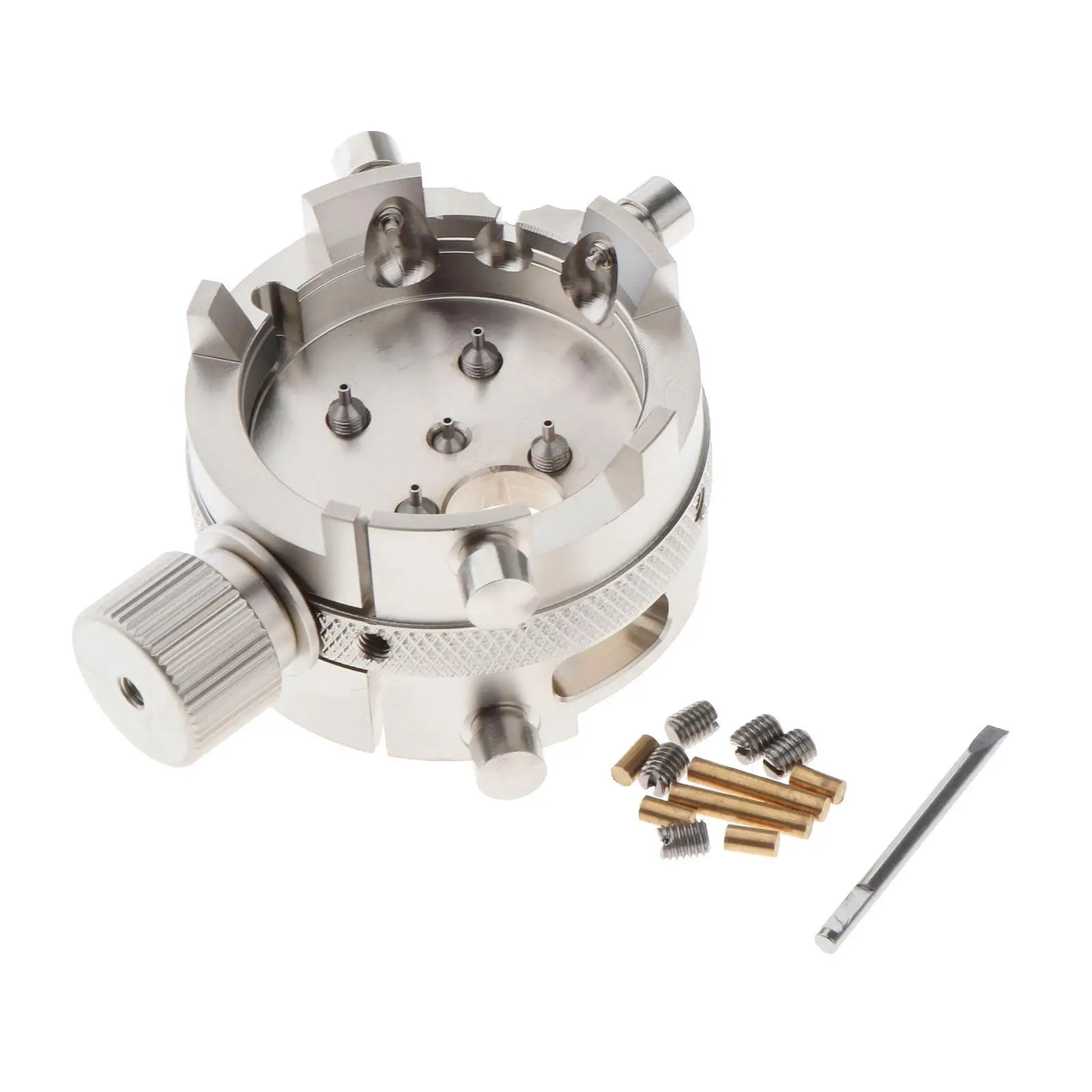 Watch Movement Holder Steel Watch Repair Tool Essential Movement Fixation Base For 7750 7751 7753 Models