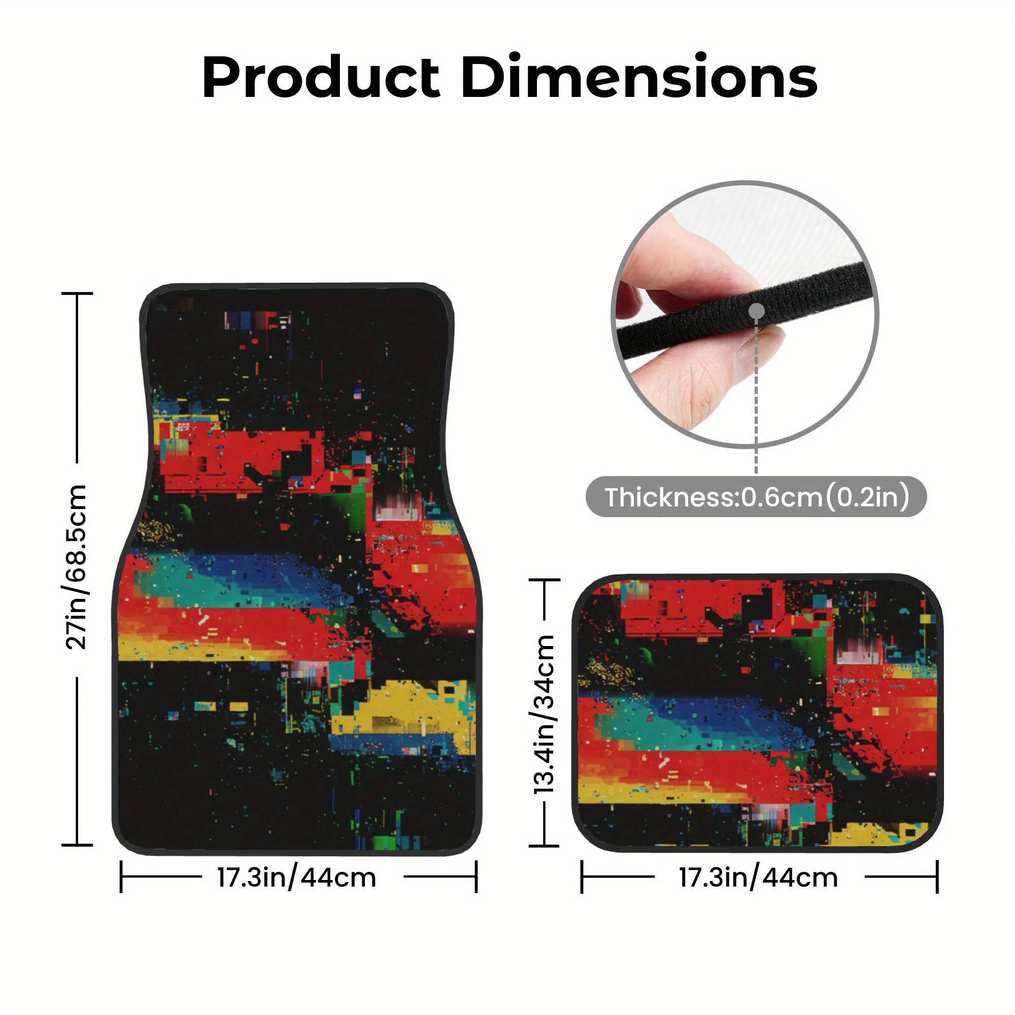 4 tapis de voiture élégants, é - Interior Design Graphic Design avis et prix