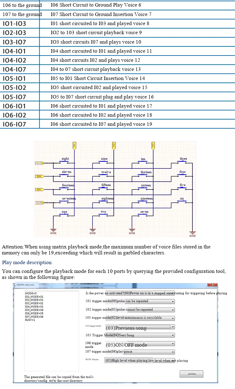 Sprachausgabe-Modul, individuell angepasste Musik, intelligente Sprachausgabe, USB-Seriellport, MP3-Erkennungsmodul, JQ8900-16P – Detail 6
