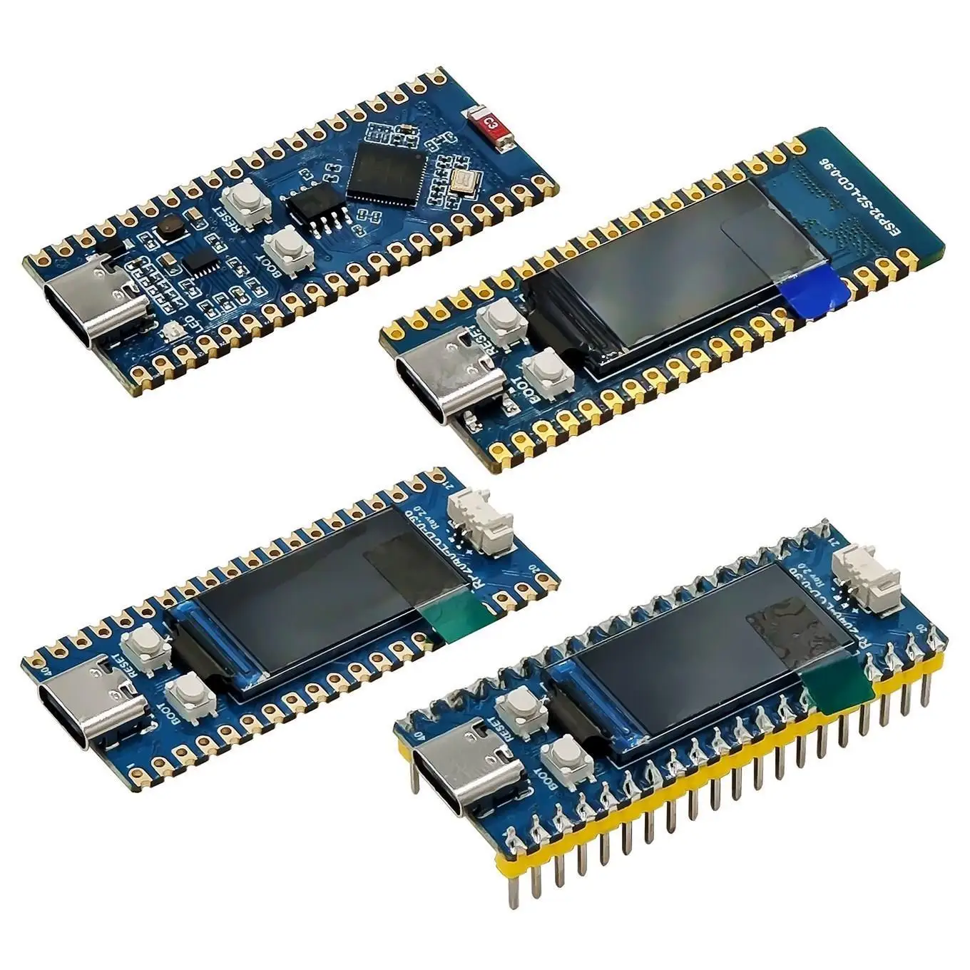 Esp32-s2 RP2040 controls 0.96 