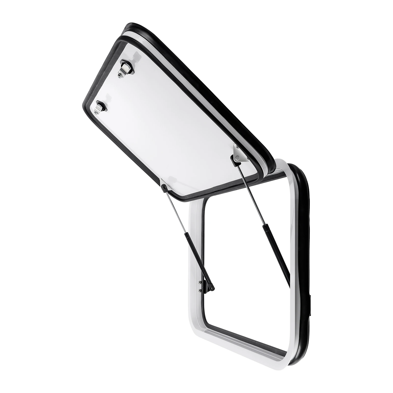 Airow auto White Aluminum RV Caravan Luggage Door with Modern Design High-quality Cabin Door Lock for Caravans in Stock view 2