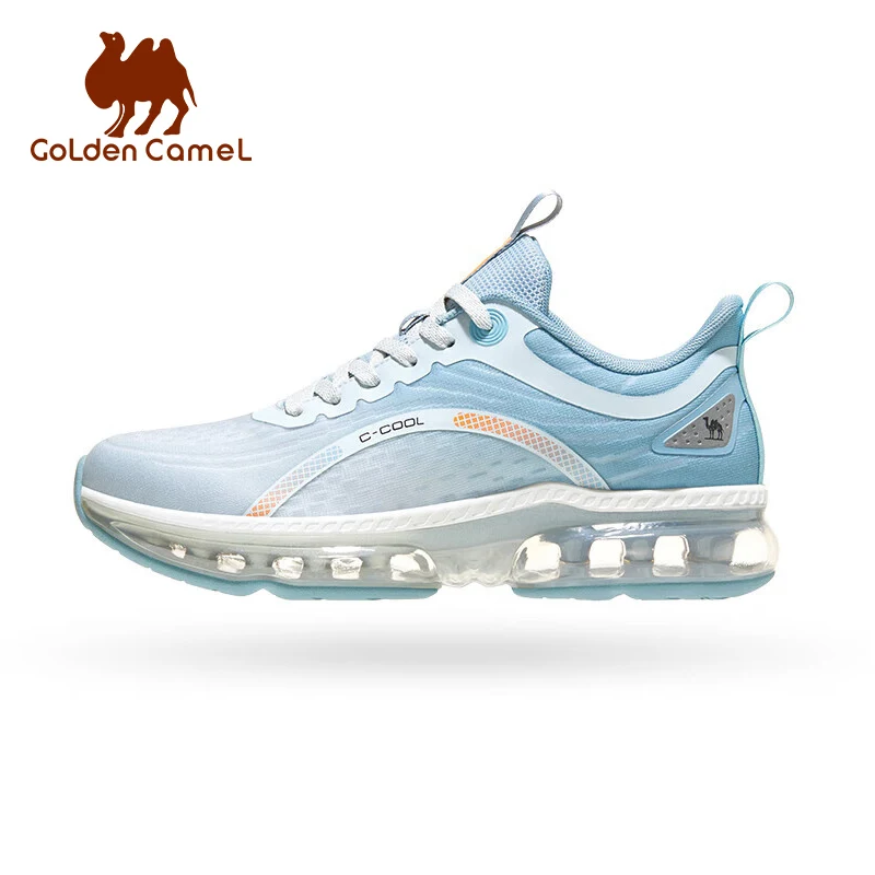 GOLDEN CAMEL Air Cushion Male Sneakers Wear-resistant Non-slip Breathable Mesh Sports Running Shoes for Men Women 2023 Summer