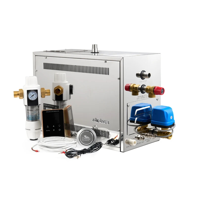 Generator Pary Przenośny TLF New 12KW do Sauny, Prysznica, Generator Pary Mokrej do Kąpieli Parowej