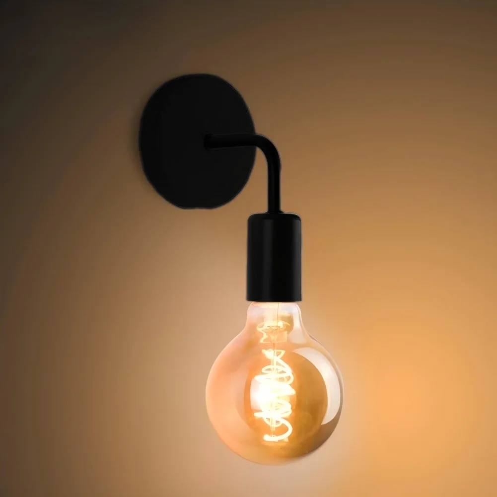 

Диммируемый винтажный настенный светильник, индустриальный дизайн, подходит для освещения спальни, ванной комнаты, прихожей, лампочка в комплект не входит.