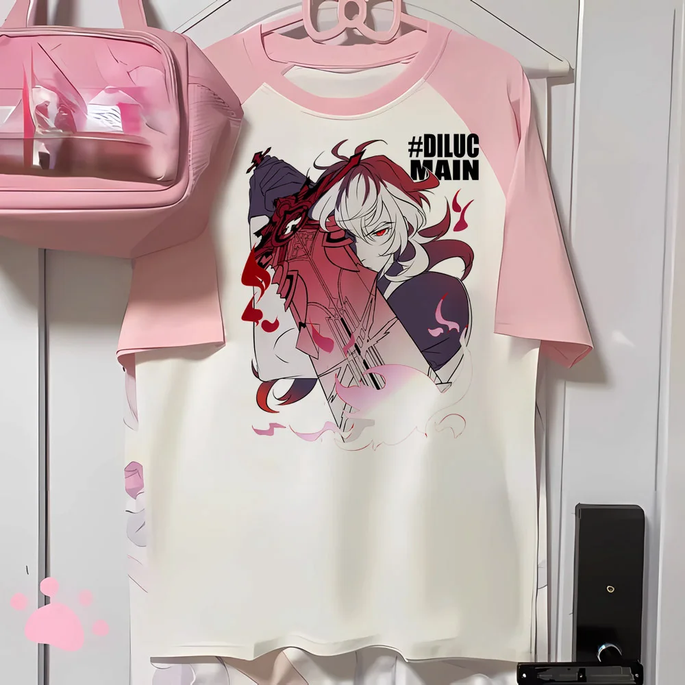 Honkai Star Rail Tee women manga trendy athleisure t-shirts female manga anime y2k clothing