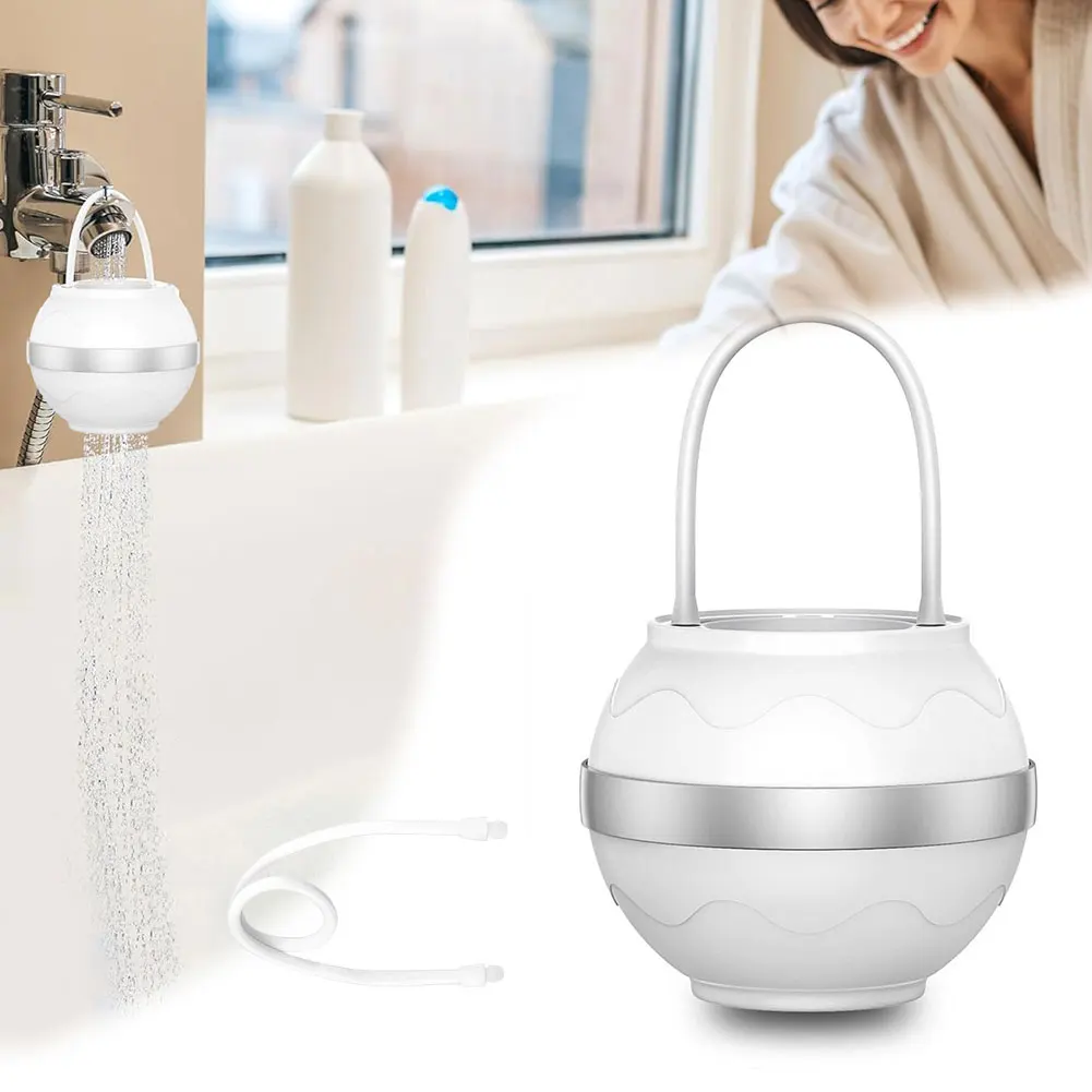 Bath Ball Filter BPA Free Bathtub Water Filter Remove Chlorine Improve Water Quality 8 Stages for Softer Smoother Skin