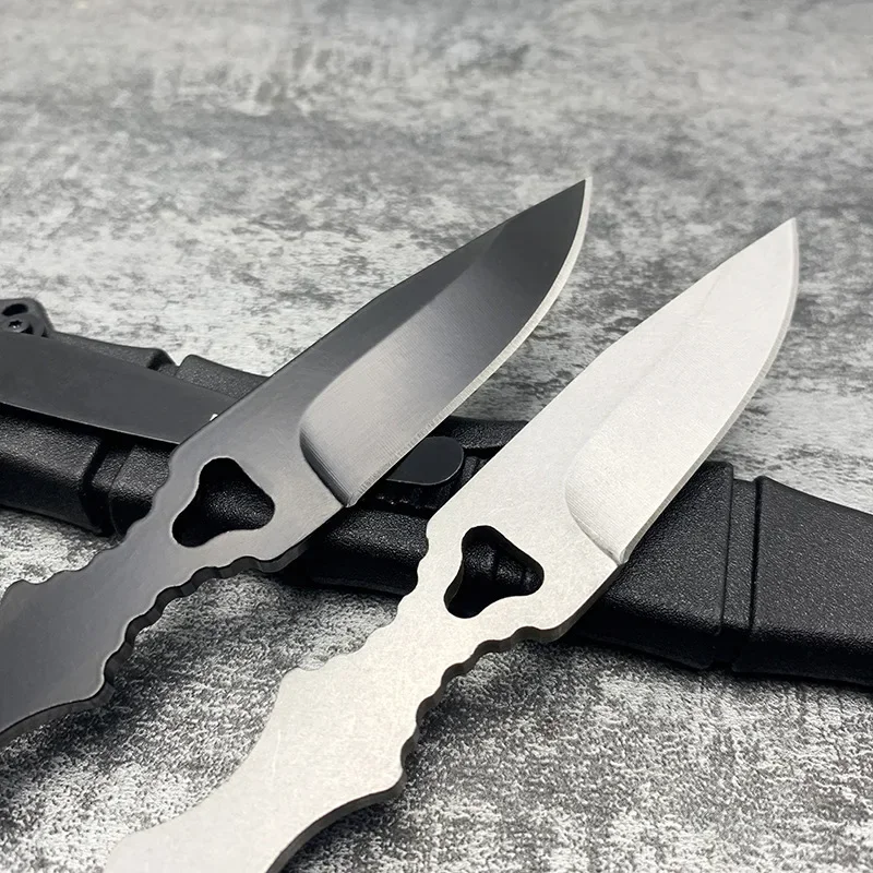 New Outdoor Straight Knife With Sheath Blade Tactical Knife Portable Mini Pocket Survival Knives High Hardness Camping EDC Tools