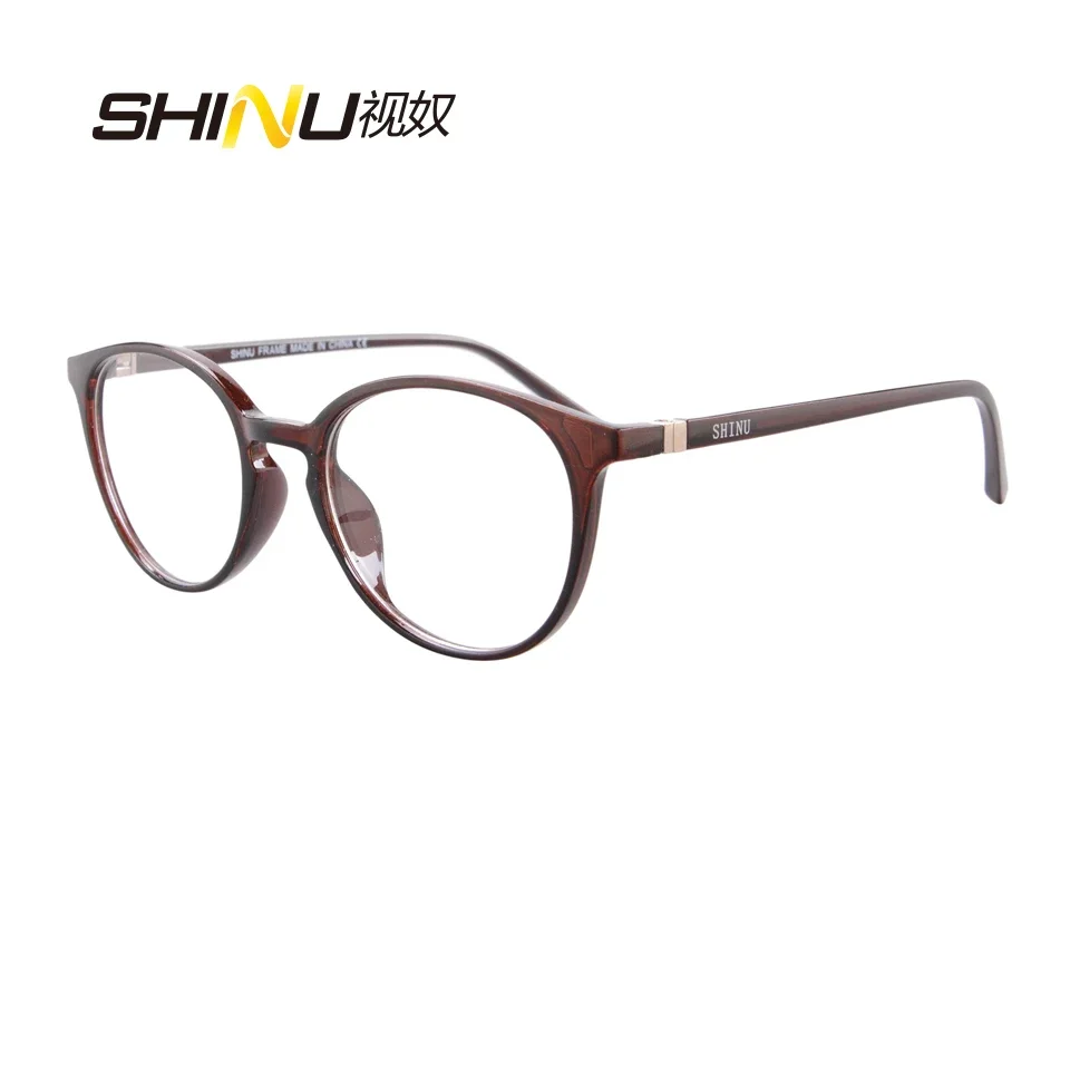 SHINU Multifocal Progressive Reading Glasses Progressive Reading Eyeglasses Multi-focus Point For Reader Near Far Sight custom