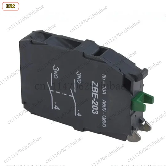 Replacement ZBE1013 ZBE1015 ZBE1023 ZBE1025 Switch Contact Block for XB4 XB5 Pushbutton Accessories