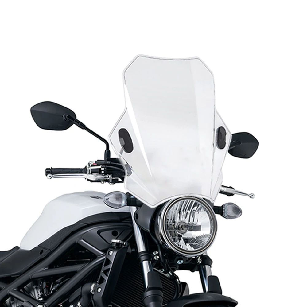 

Motorcycle Windshield Glass Cover Screen Deflector For Suzuki SV650 SV 650 1999-2022