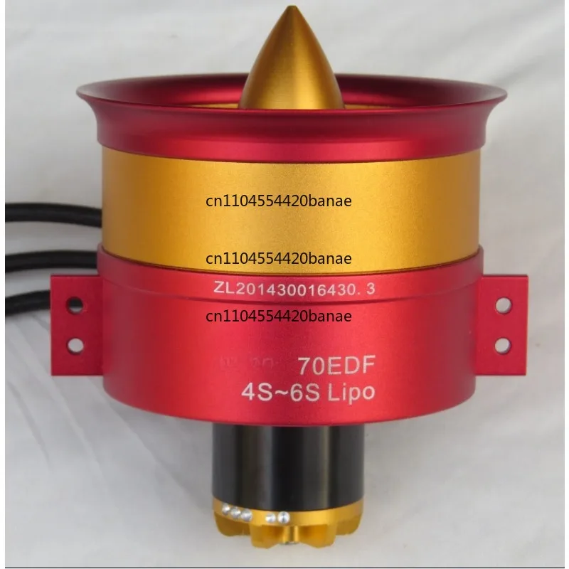 JP metal duct 70MM90MM105MM120MM high voltage electric adjustment 120A150A160A model aircraft fan set