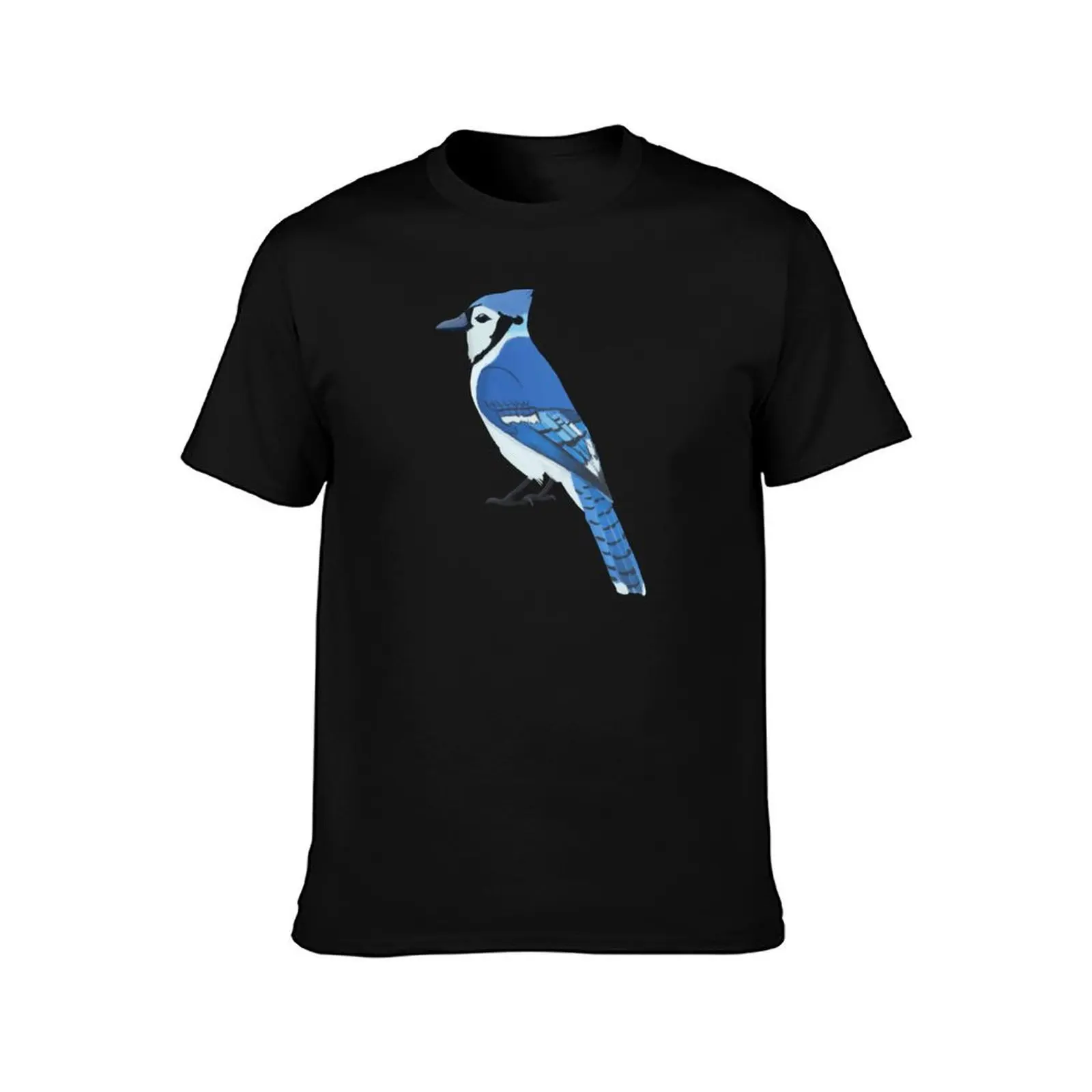 Blue Jay Bird T-Shirt Festival Party Tee Top T-Shirt
