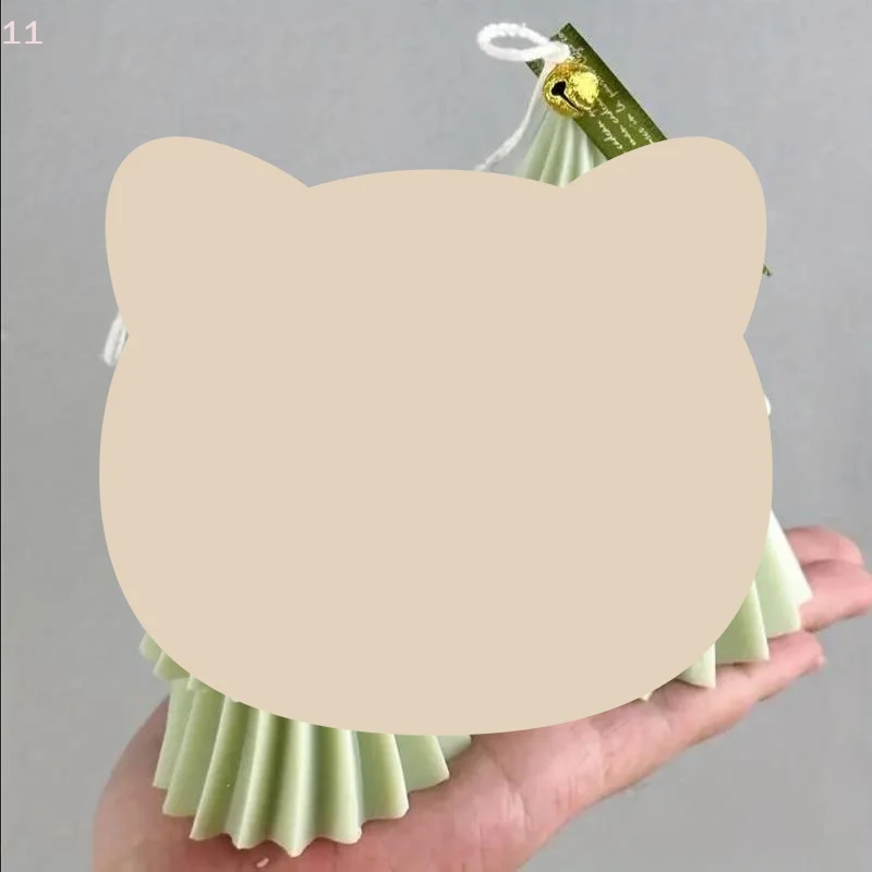 1PCS Christmas Tree Candle Silicone Mold DIY Candle Making Kit For Handmade Soap Plaster Resin Baking Tool Holiday Gift Craft