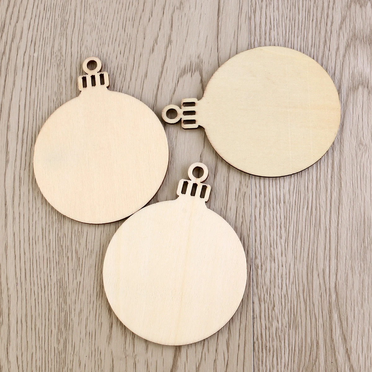 

10Pcs Christmas Tree Ornaments Wooden Craft Shapes for Homemade Gifts and Decor Christmas Decoration Wooden Embellishments