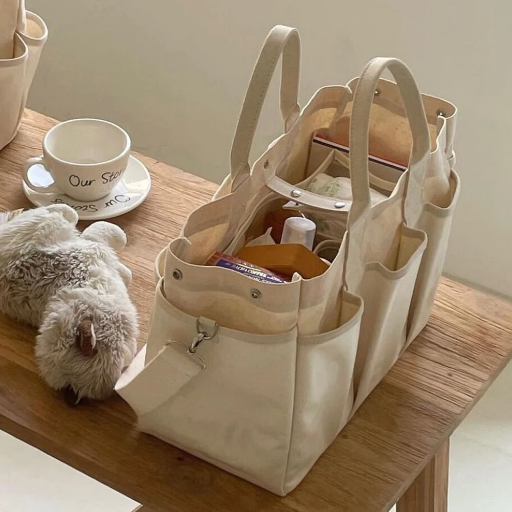 Korea INS Style Mother Bag Baby Diaper Bags Canvas Large Capacity Mommy Tote Bag Multifunctional Maternity Bag Nappy Storage Bag