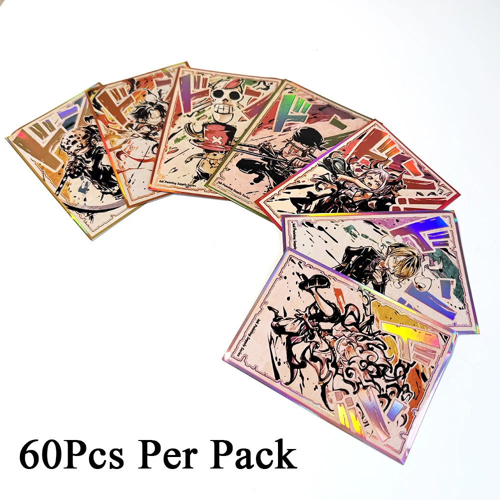 7 Styles Premium Card Sleeves Smooth & Silky Waterproof and Dustproof 60 Sheets per Pack Fits Most Trading Cards Perfect for Daily Use and Holiday Gifts