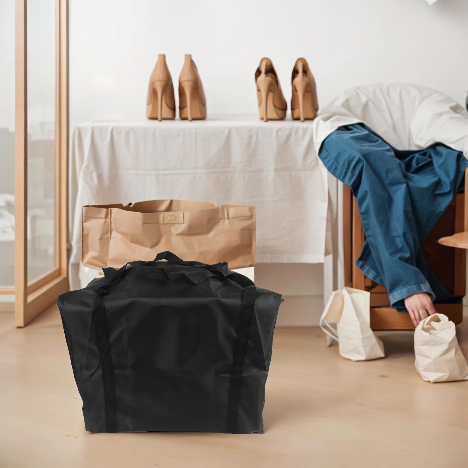 

Высококачественная новая удобная домашняя сумка для приготовления пищи, чехол для Weber, полиэстер, портативное хранилище, ткань Оксфорд, 58*36*41 см