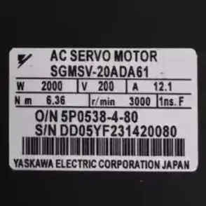 

SGMSV-20ADA61 Servo motor Brand new，In Stock，SGMSV 20ADA61