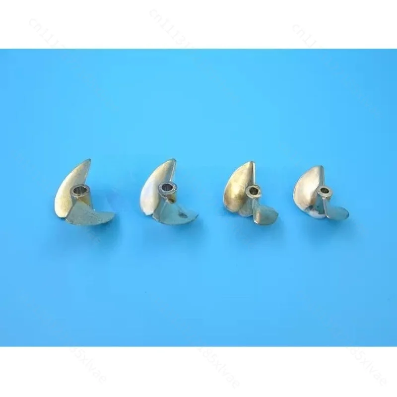 1PCS Two-Blade Brass Propeller Pitch 1.4 30/32/35/38/40/43/48/50/52mm RC Marine Model Boat Prop Replacement Upgrade Parts