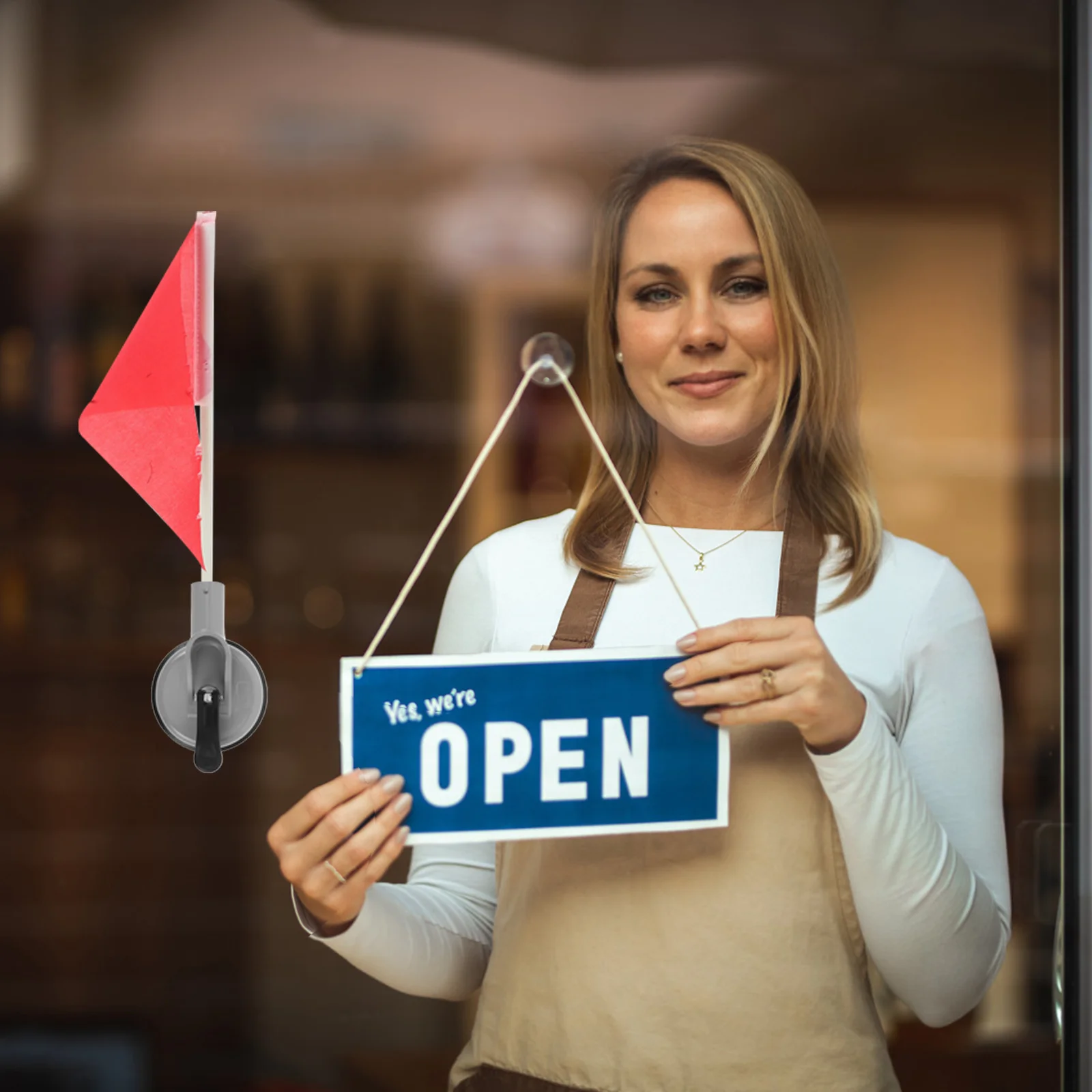 

Suction Cup Flagpole Holder Aluminum Alloy Flag Mount For Rv Car Camper Trailer Adjustable Outdoor Flag Pole Bracket Support