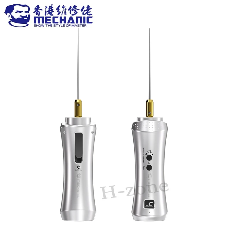 

Электрическая ручка для удаления клея MECHNAIC Art 1, 4-скоростная регулировка для материнской платы мобильного телефона, инструмент для удаления клея для ремонта процессора IC