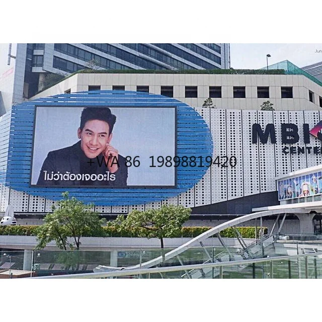 

Customizable 6M by 3M P4 P5 P8 P10 Outdoor Full Color Advertisement LED Screen for Road Super Bright Big LED Wall Electronic LED