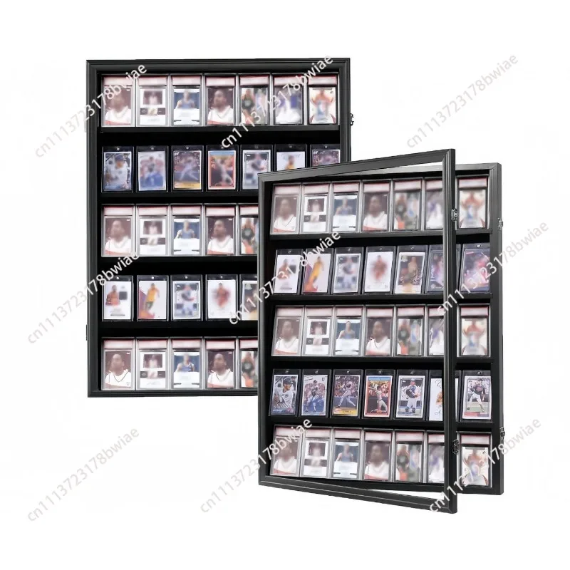 Layered Sports Card Display Photo Frame Baseball Card Display Box Trading Card Collection Wall Display Stand Basketball