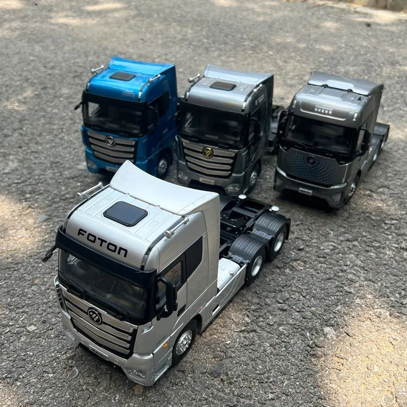 Diecast 1:24 Scale Foton EST-A Overseas Version Zhilan Tractor Galaxy Alloy Car Model